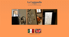 Desktop Screenshot of lacantonella.com